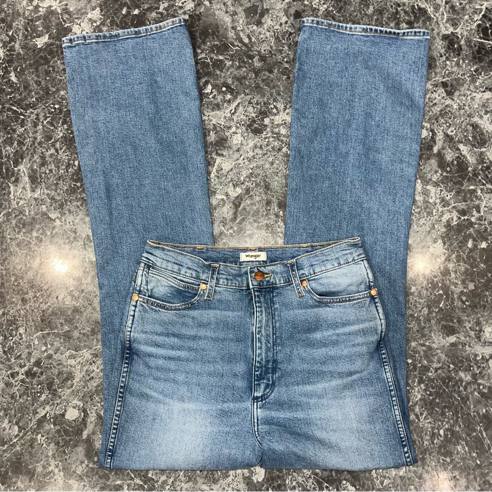 Wrangler High Waisted Flare Jeans